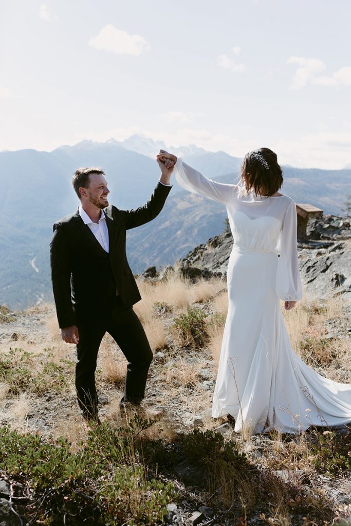 Mountain Elopement Washington 