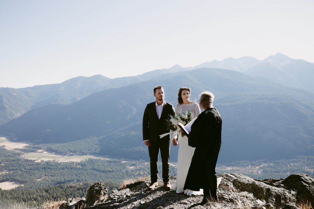 Mountain Elopement Washington 