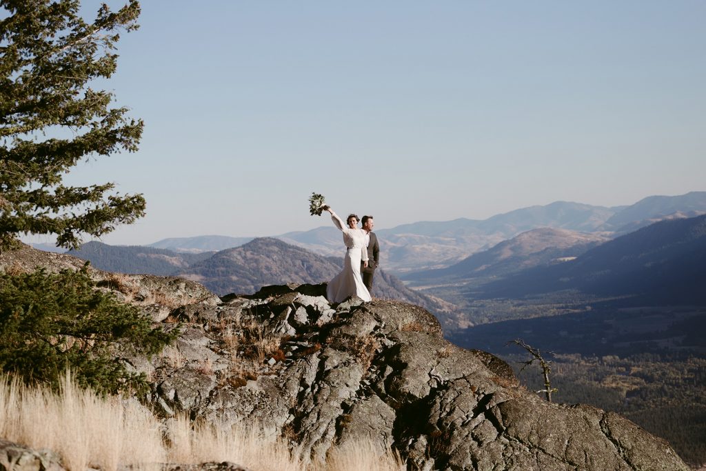 Mountain Elopement Washington 