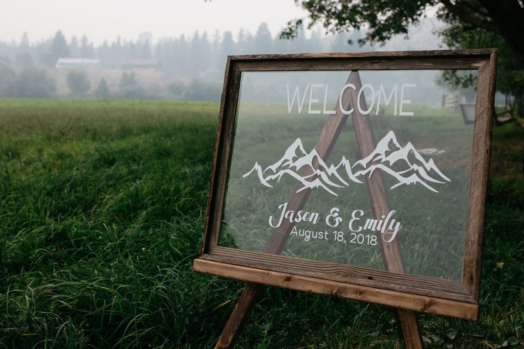 Summer Wedding Spring Creek Ranch Winthrop Wa