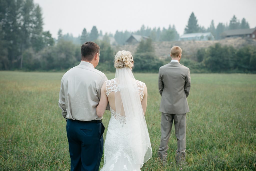 Summer Wedding Spring Creek Ranch Winthrop Wa