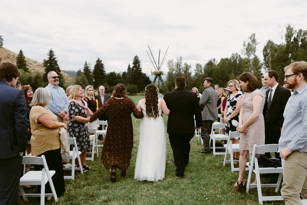 Spring Creek Ranch Methow Valley Wedding