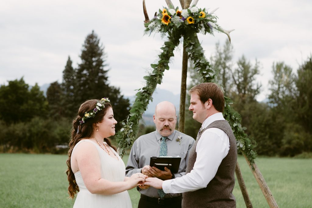 Spring Creek Ranch Methow Valley Wedding