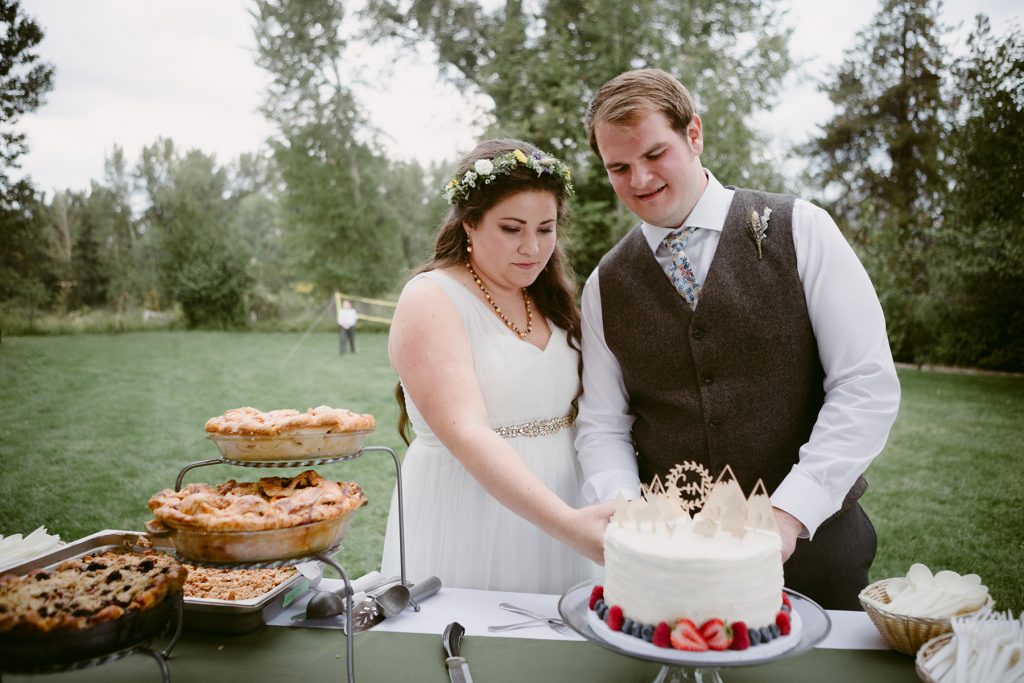 Spring Creek Ranch Methow Valley Wedding