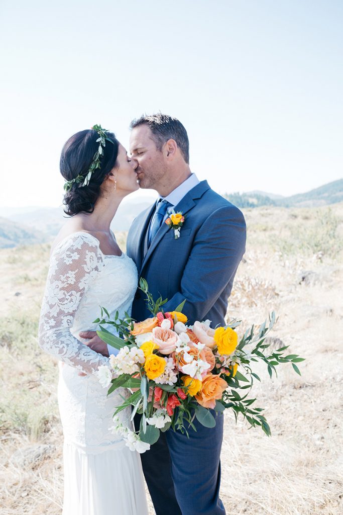 Sun Mountain Lodge Methow Wedding