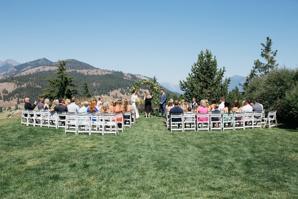 Sun Mountain Lodge Methow Wedding