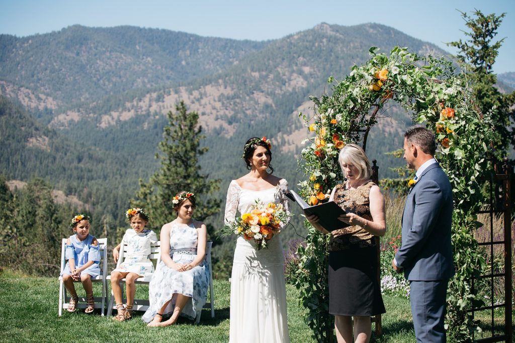 Sun Mountain Lodge Methow Wedding