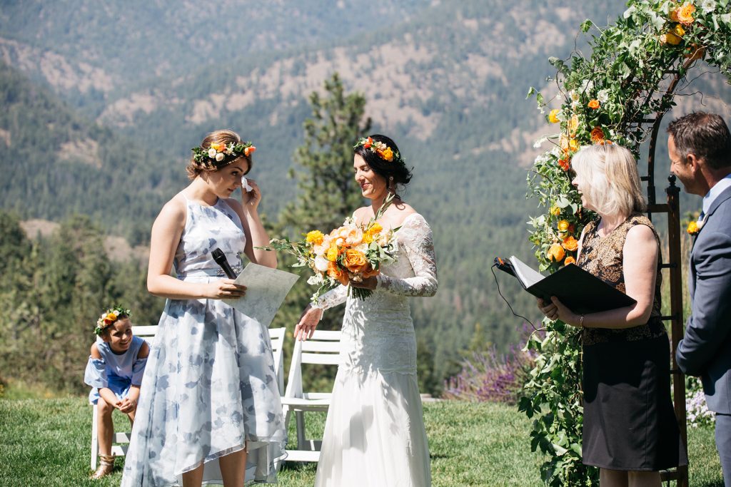 Sun Mountain Lodge Methow Wedding