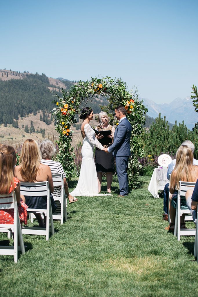 Sun Mountain Lodge Methow Wedding