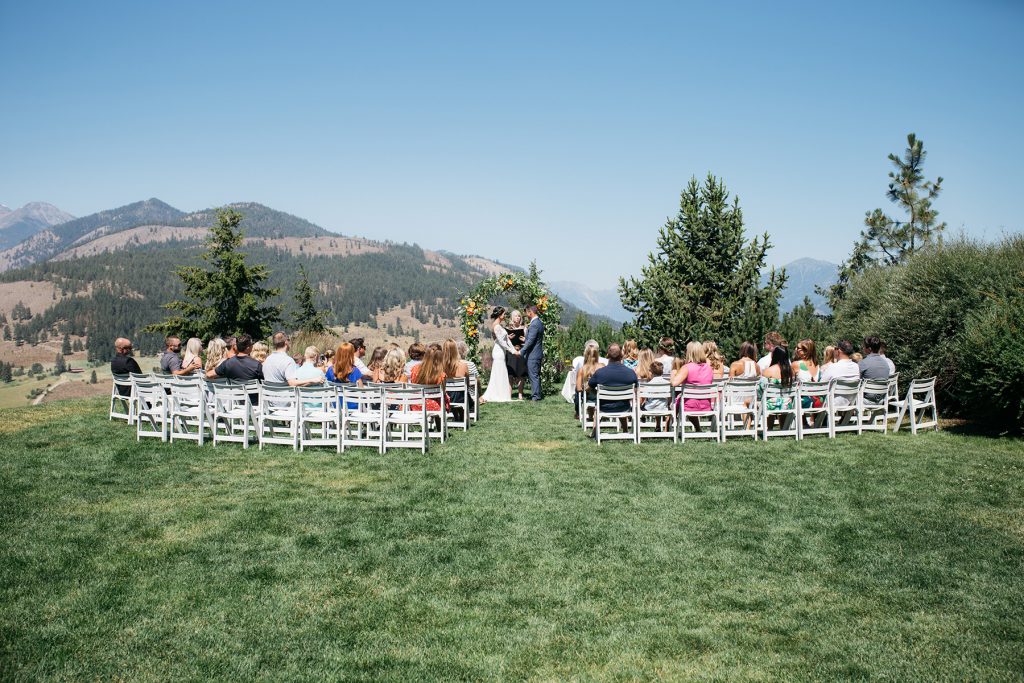 Sun Mountain Lodge Methow Wedding