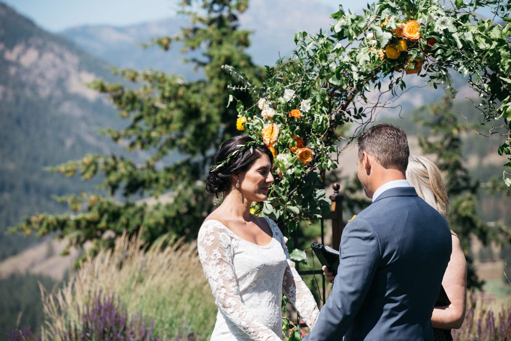 Sun Mountain Lodge Methow Wedding