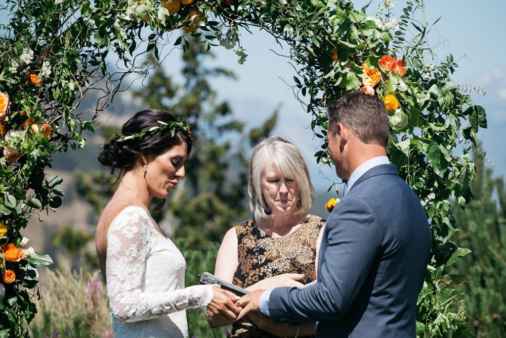 Sun Mountain Lodge Methow Wedding