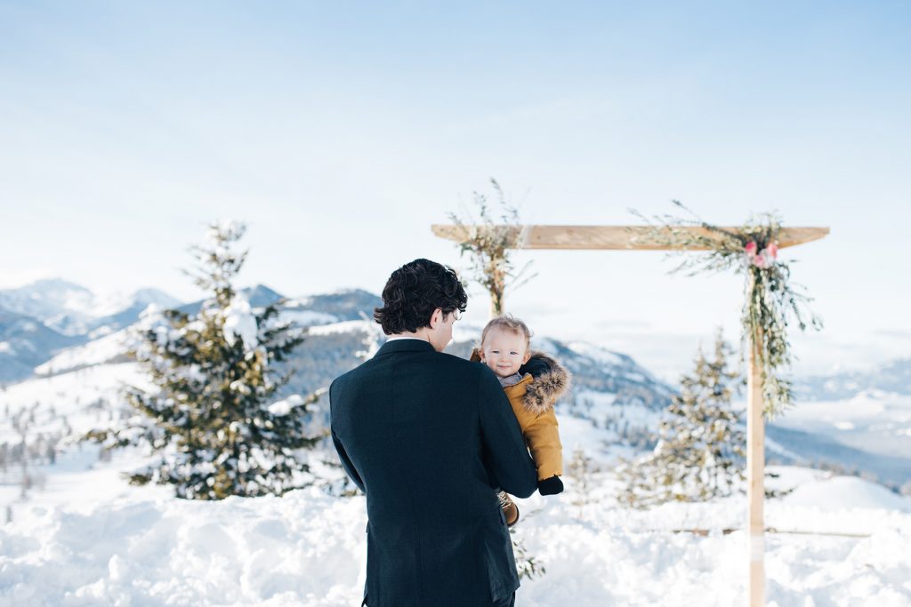 Winter Wedding Sun Mountain Lodge