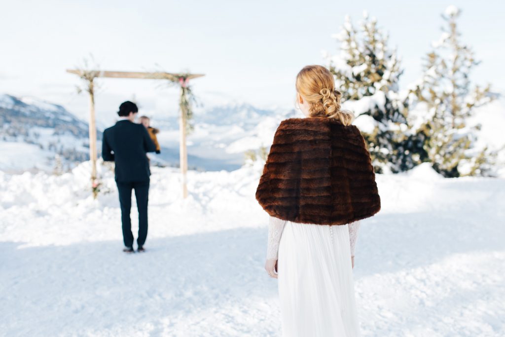 Winter Wedding Sun Mountain Lodge