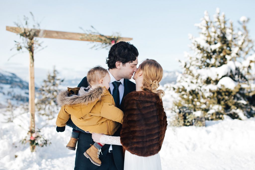 Winter Wedding Sun Mountain Lodge