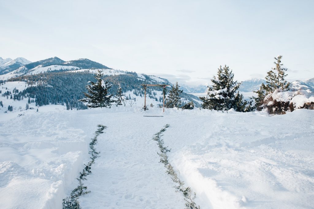 Winter Wedding Sun Mountain Lodge