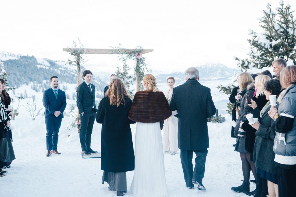 Winter Wedding Sun Mountain Lodge