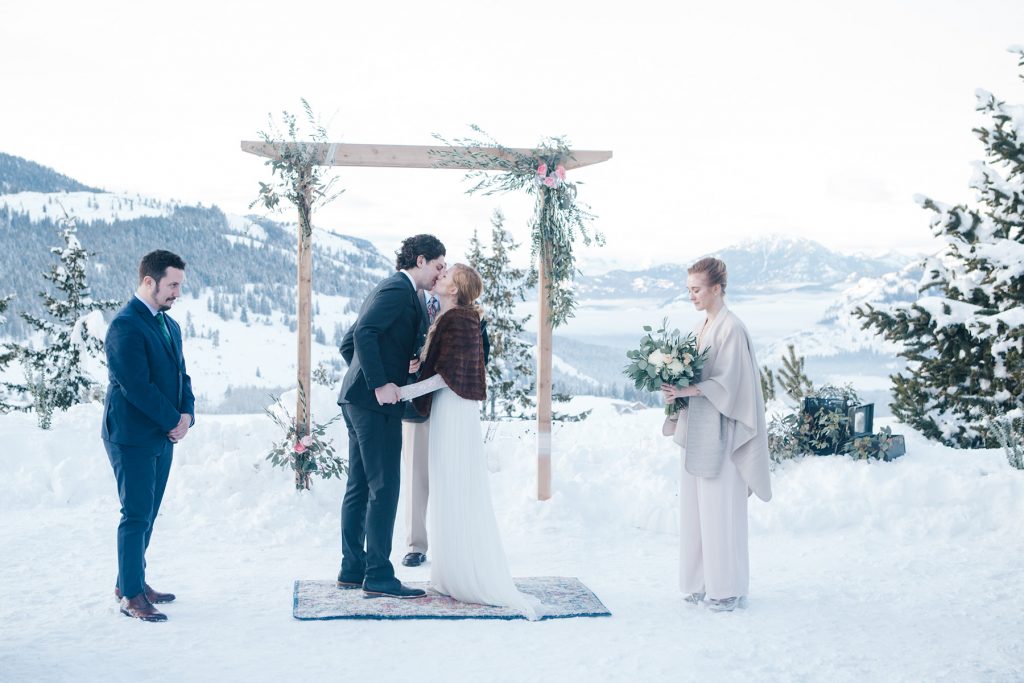 Winter Wedding Sun Mountain Lodge