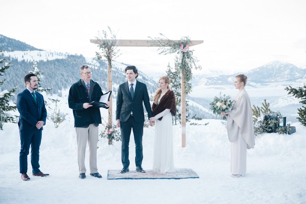 Winter Wedding Sun Mountain Lodge