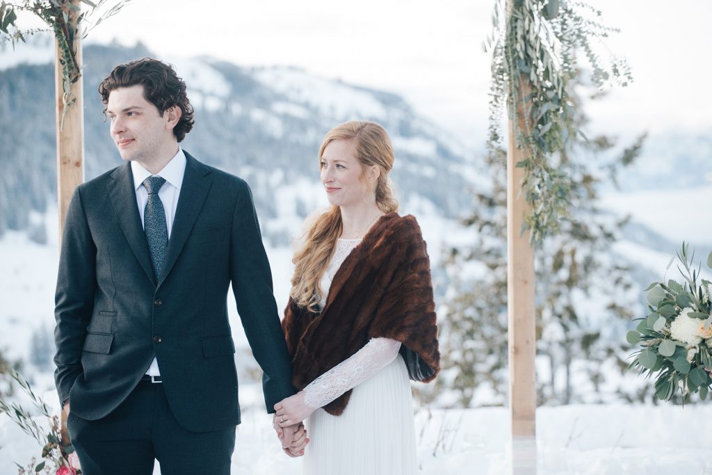 Winter Wedding Sun Mountain Lodge