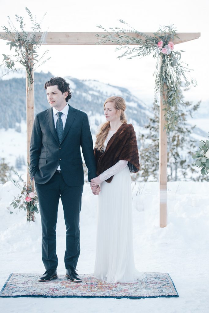 Winter Wedding Sun Mountain Lodge