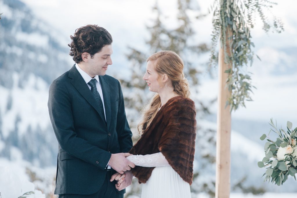 Winter Wedding Sun Mountain Lodge