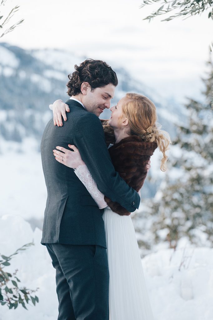 Winter Wedding Sun Mountain Lodge