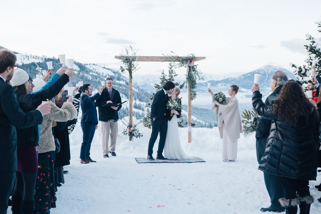 Winter Wedding Sun Mountain Lodge