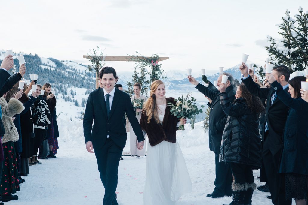 Winter Wedding Sun Mountain Lodge