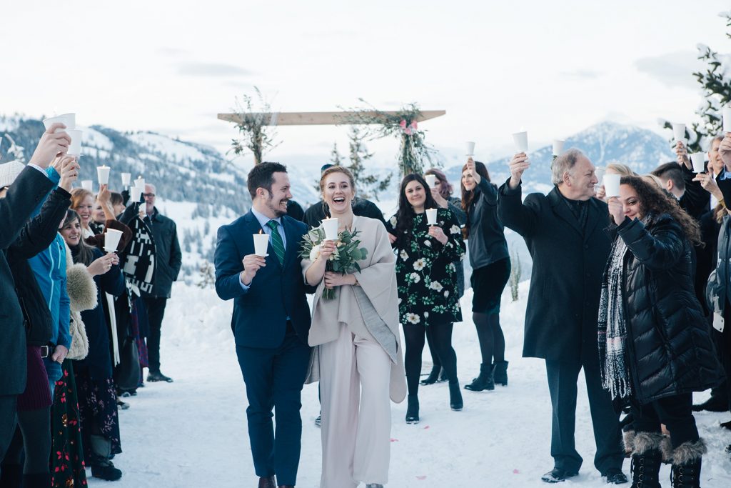 Winter Wedding Sun Mountain Lodge