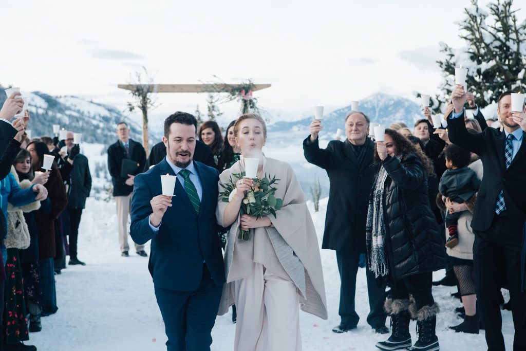 Winter Wedding Sun Mountain Lodge