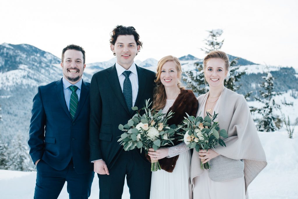 Winter Wedding Sun Mountain Lodge