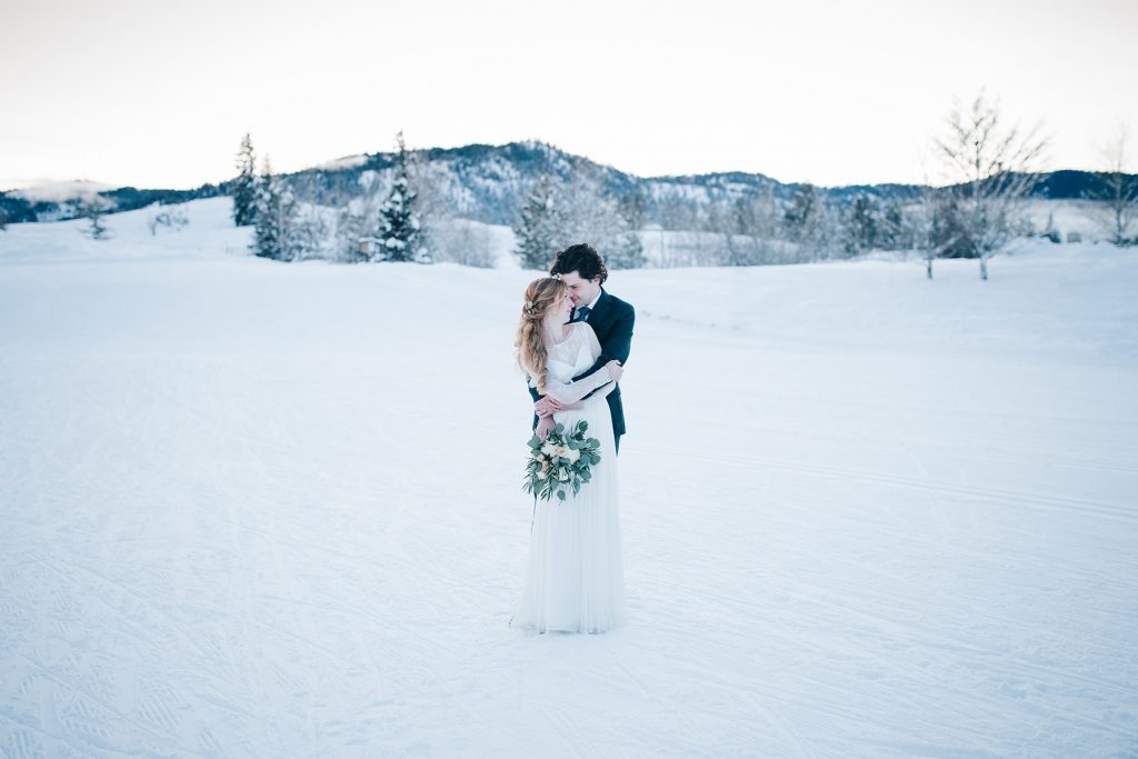 Winter Wedding Sun Mountain Lodge