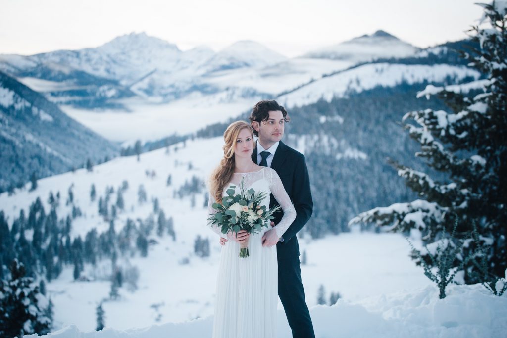 Winter Wedding Sun Mountain Lodge