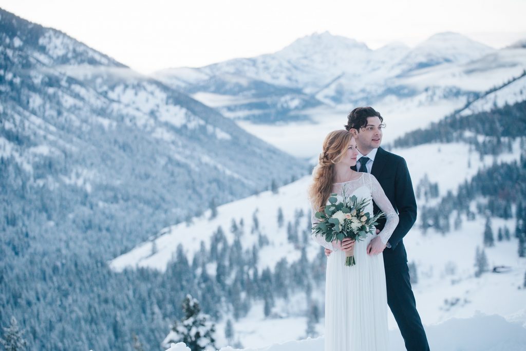 Winter Wedding Sun Mountain Lodge