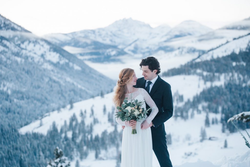 Winter Wedding Sun Mountain Lodge