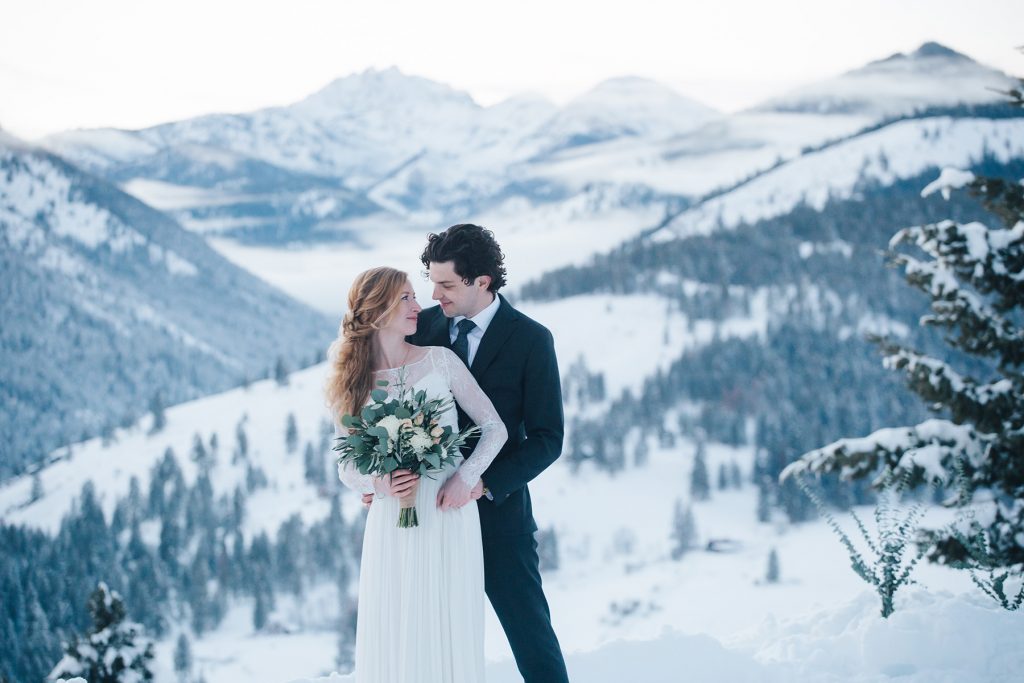 Winter Wedding Sun Mountain Lodge