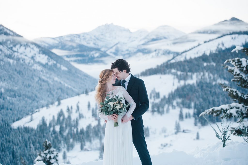 Winter Wedding Sun Mountain Lodge