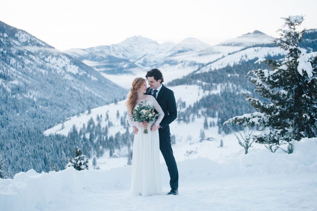 Winter Wedding Sun Mountain Lodge