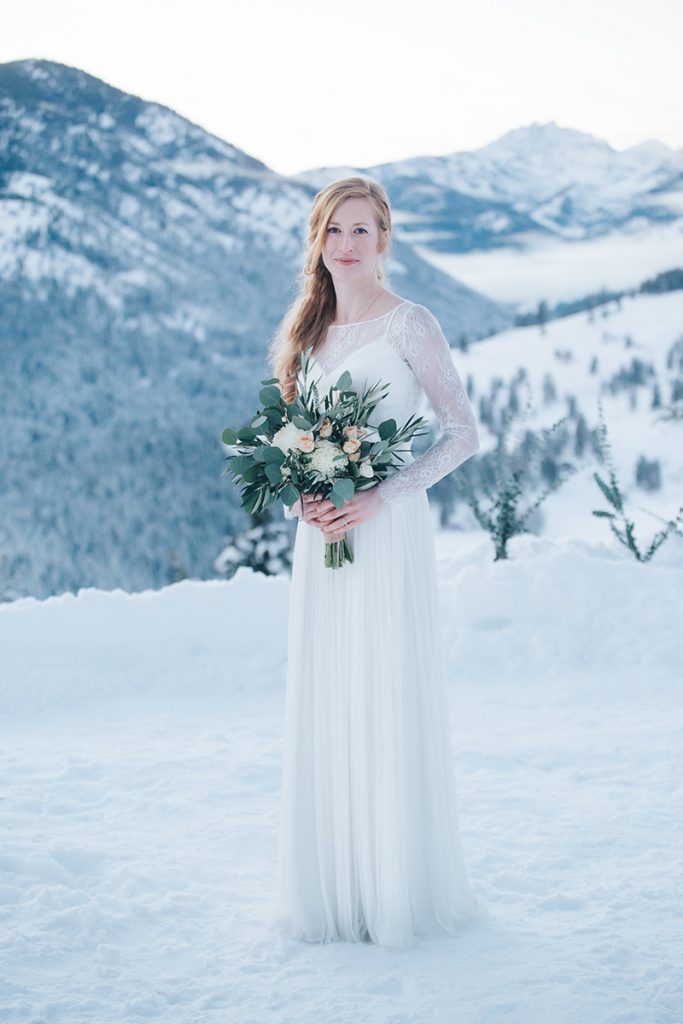 Winter Wedding Sun Mountain Lodge