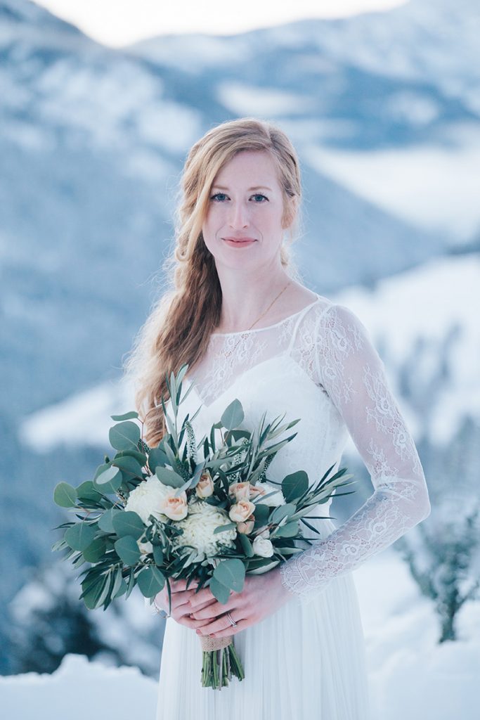 Winter Wedding Sun Mountain Lodge
