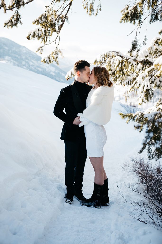 Winter Mountain Elopement