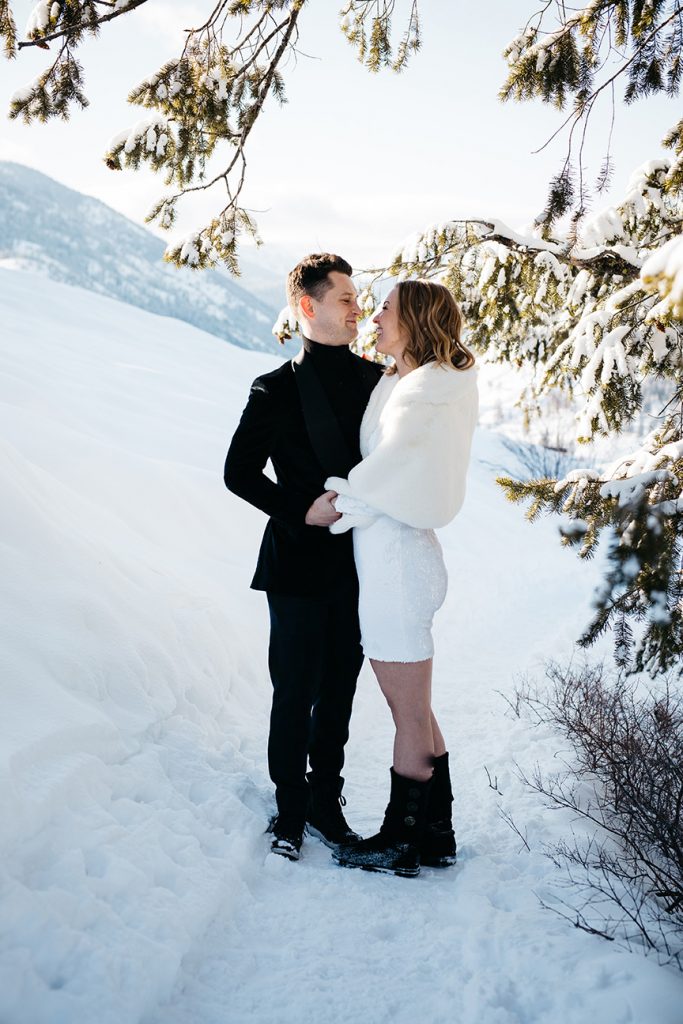 Winter Mountain Elopement