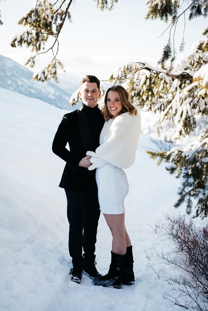 Winter Mountain Elopement