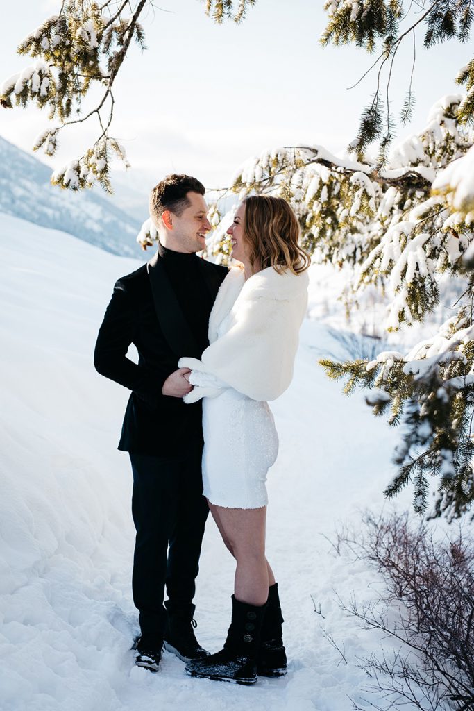 Winter Mountain Elopement