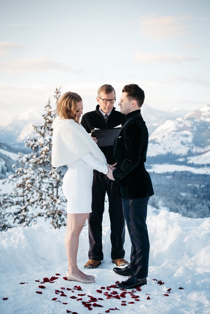 Winter Mountain Elopement