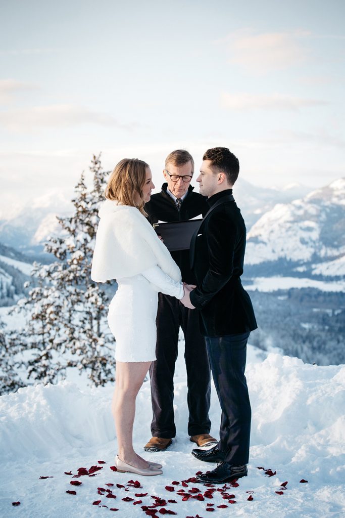 Winter Mountain Elopement