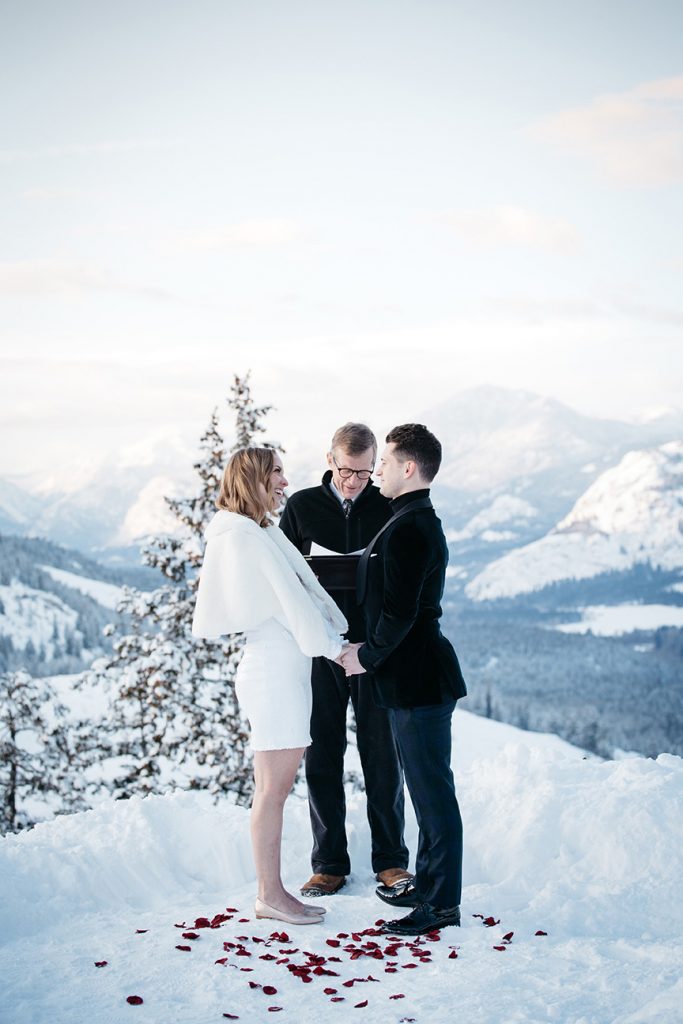 Winter Mountain Elopement