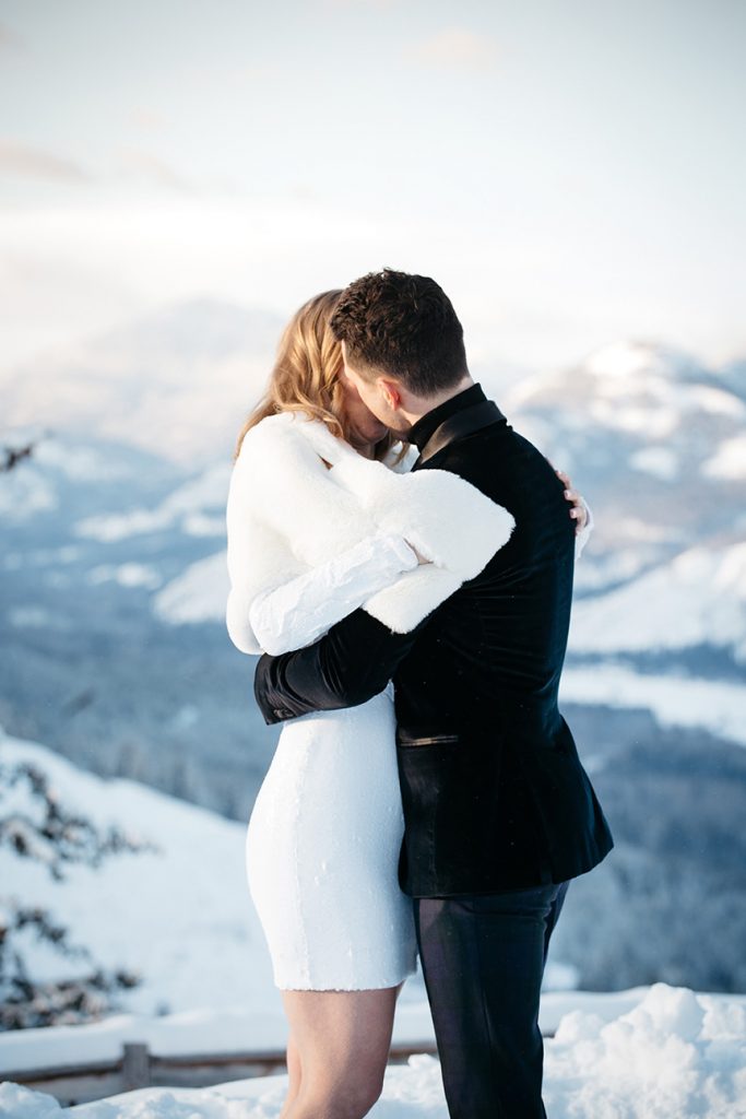 Winter Mountain Elopement