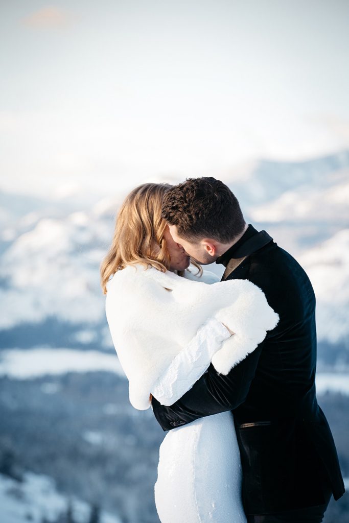 Winter Mountain Elopement